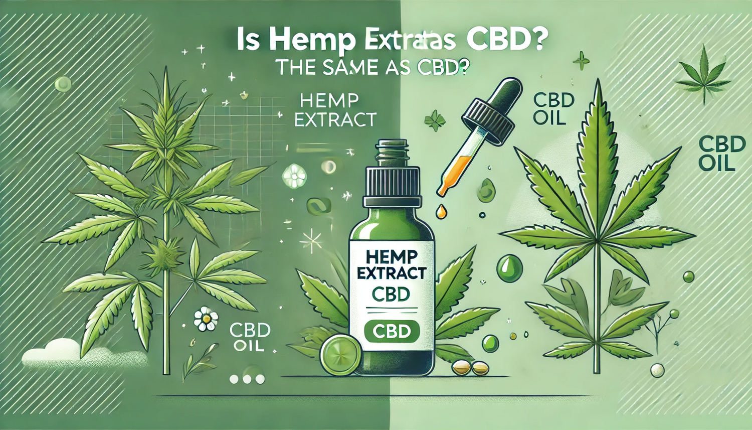 Is Hemp Extract the Same as CBD?