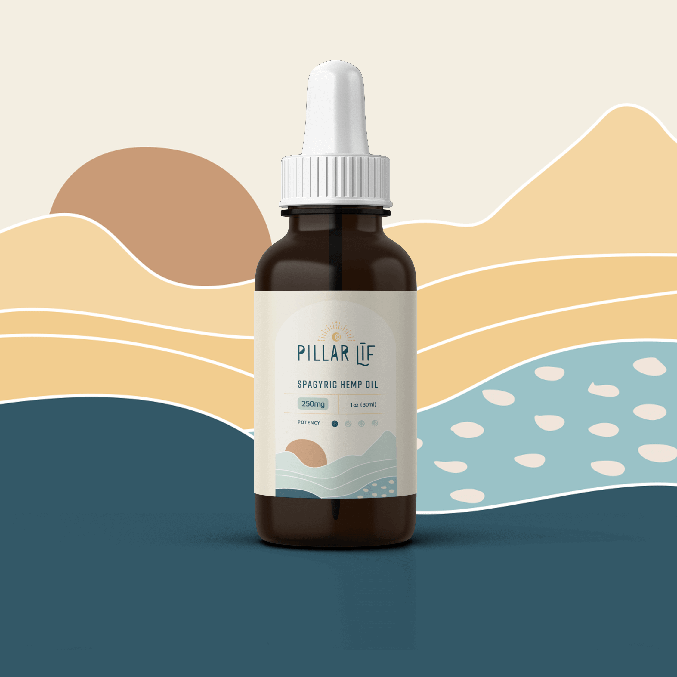 Pillar Līf 250mg spagyric cbd oil