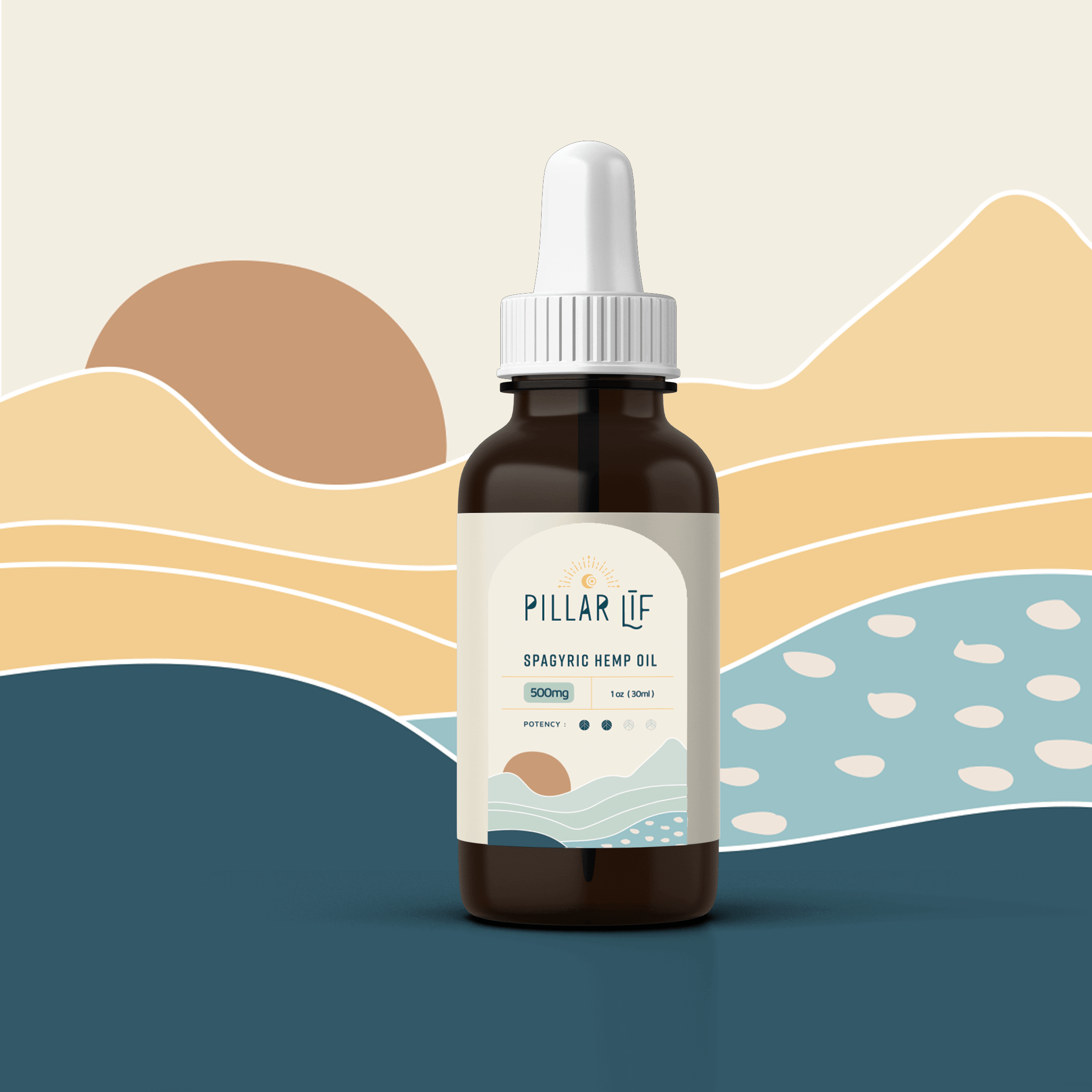 Pillar Līf 500mg spagyric cbd oil