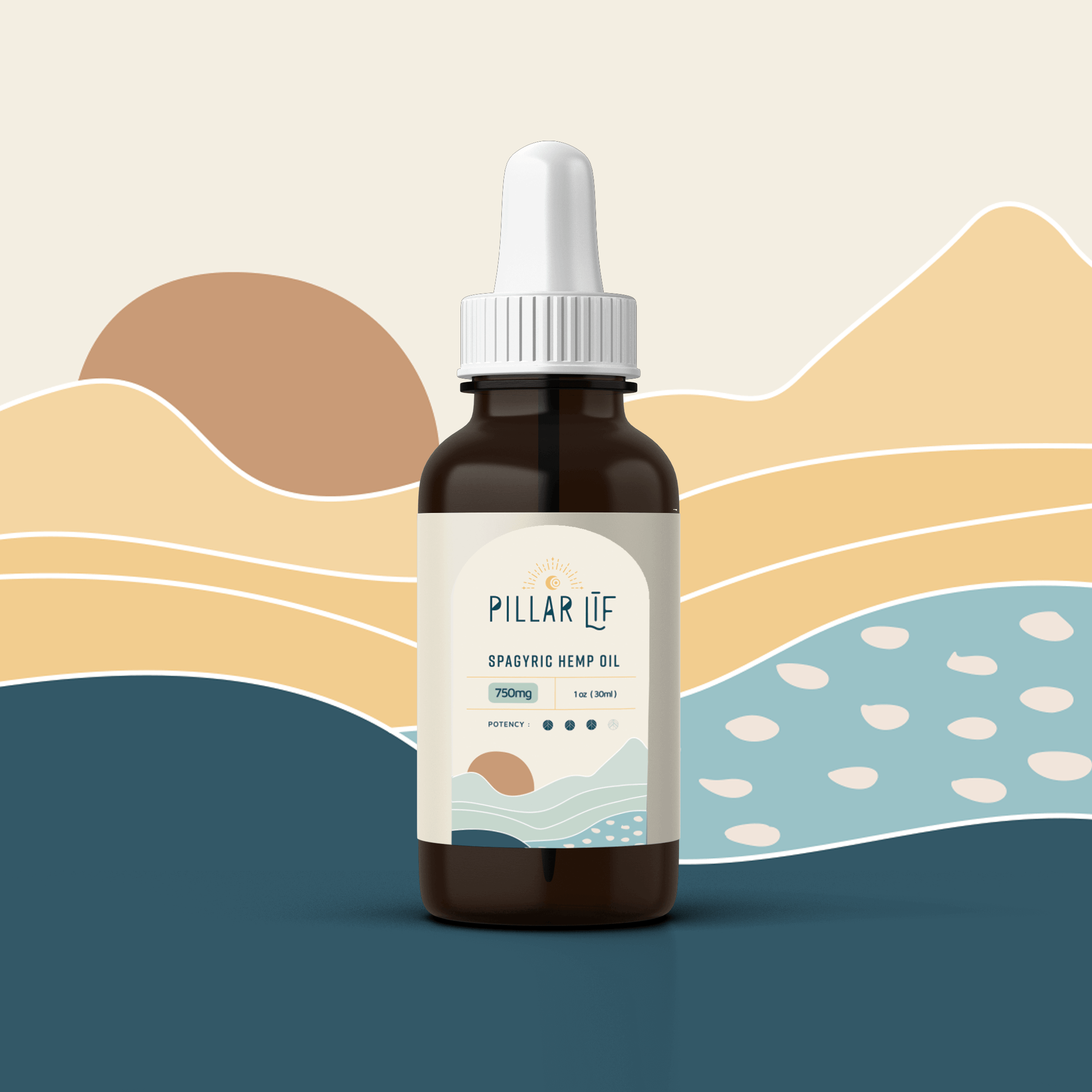Pillar Līf 750mg spagyric cbd oil