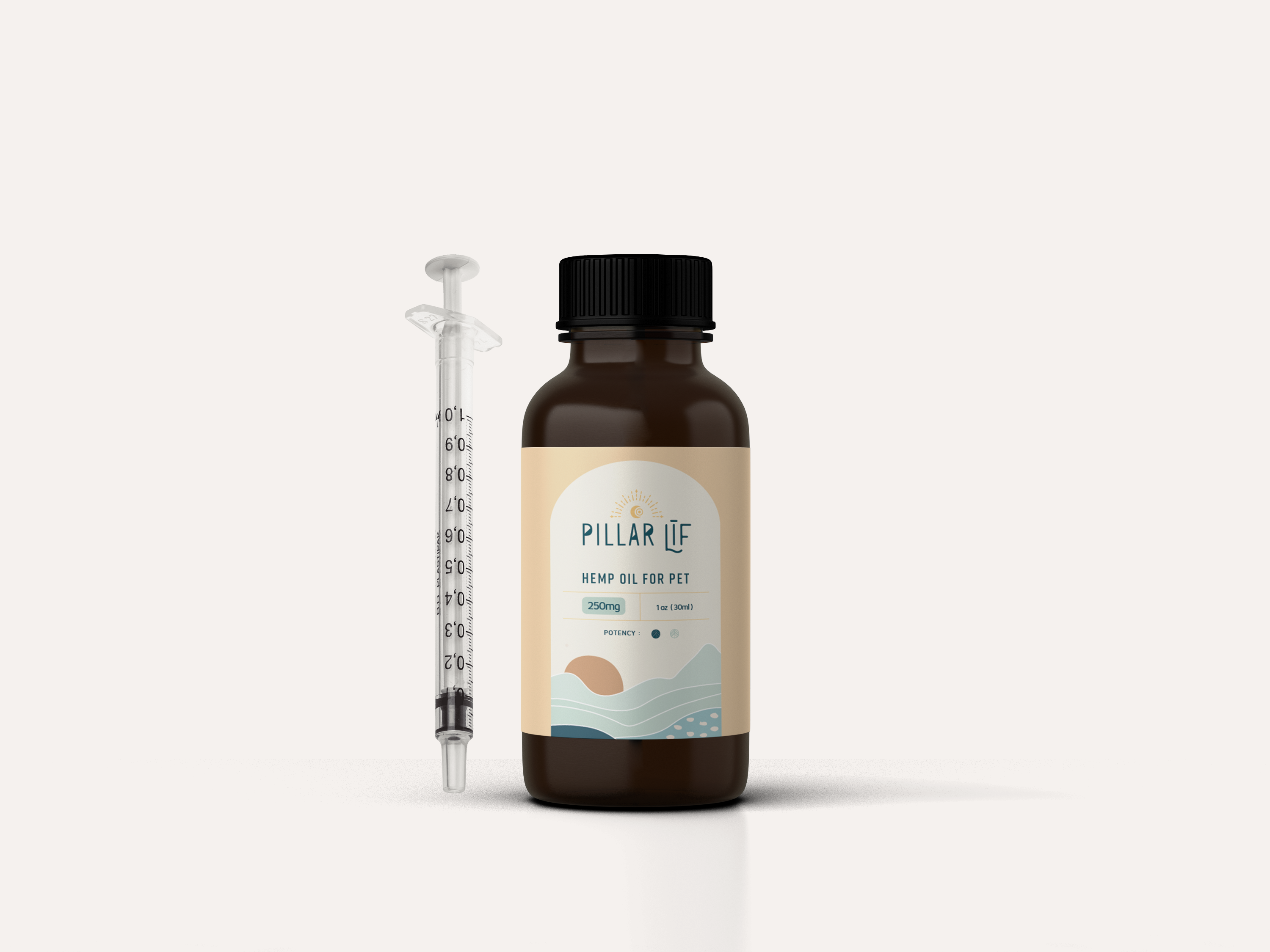 Pillar Līf 250mg spagyric cbd oil for pets