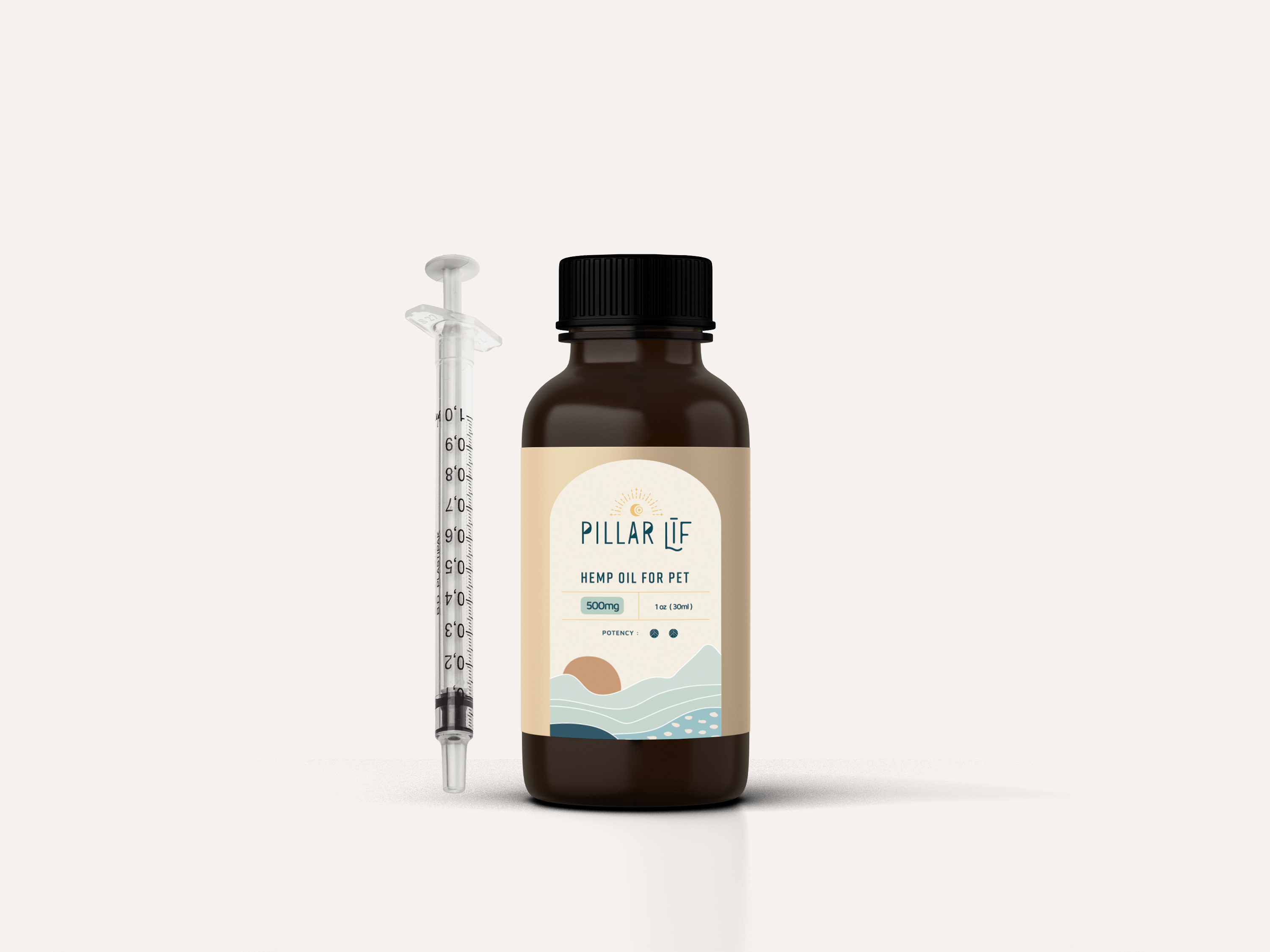 Pillar Līf 500mg spagyric hemp for pets