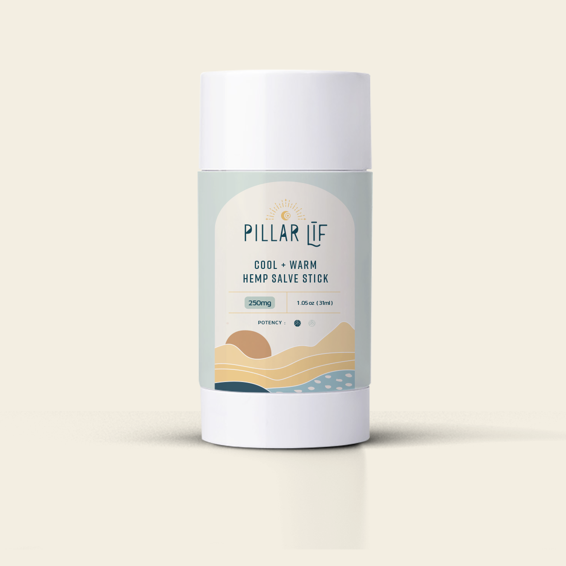 Pillar Līf 250mg spagyric cbd salve stick