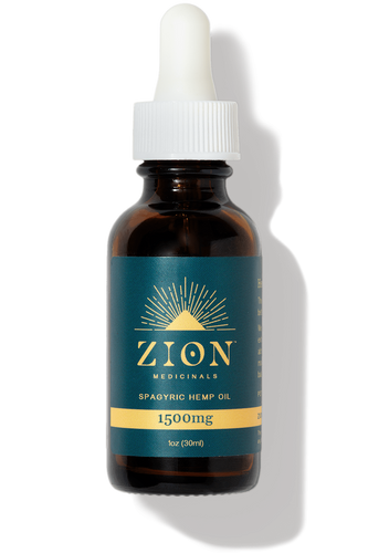 1500mg Spagyric Hemp Extract Oil - Zion Medicinals