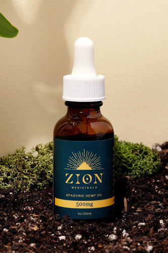 250mg Spagyric Hemp Extract Oil - Zion Medicinals