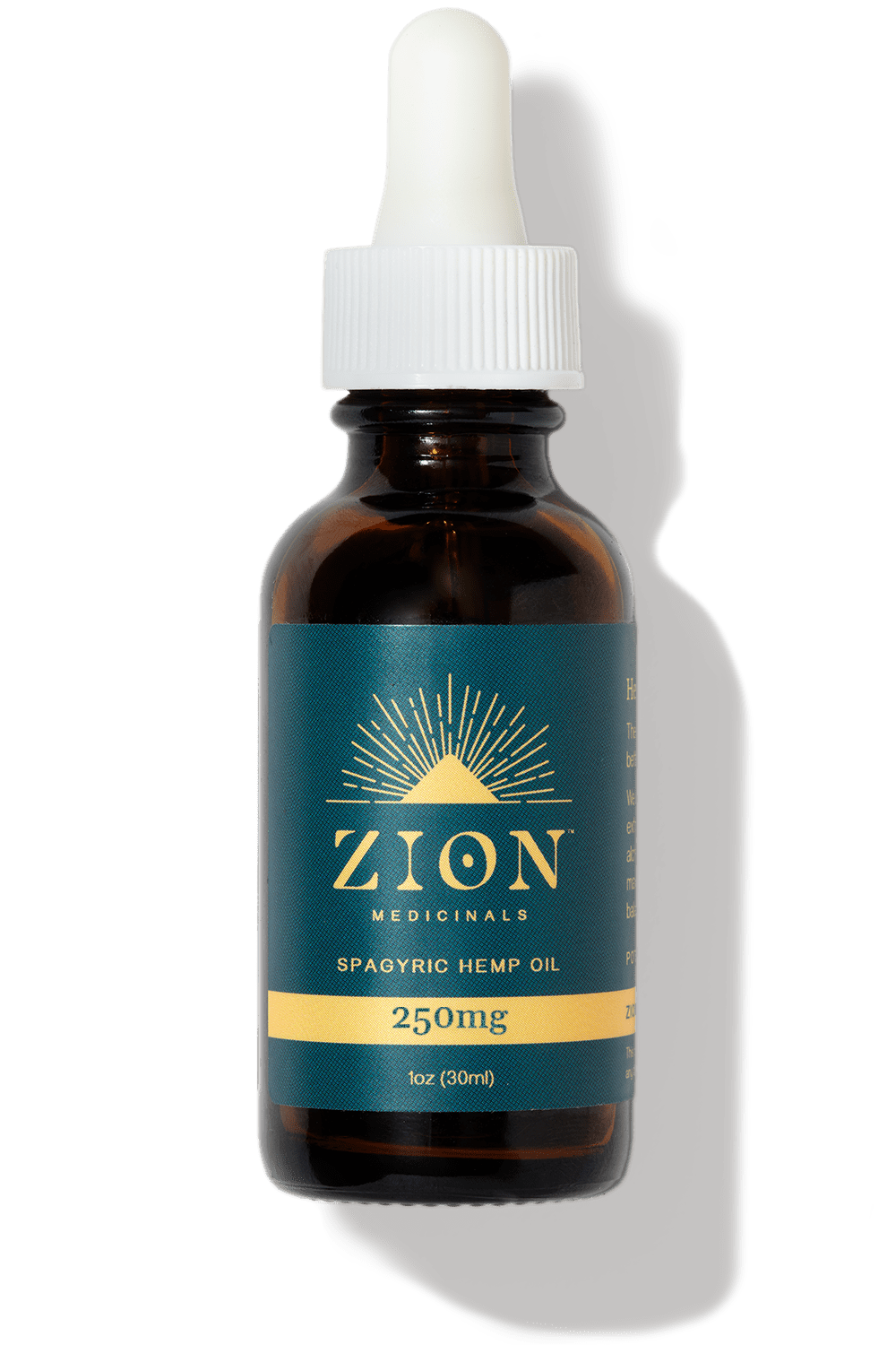 Zion Cares 250mg Spagyric Hemp Oil