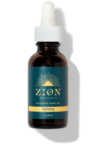 250mg Spagyric Hemp Extract Oil - Zion Medicinals
