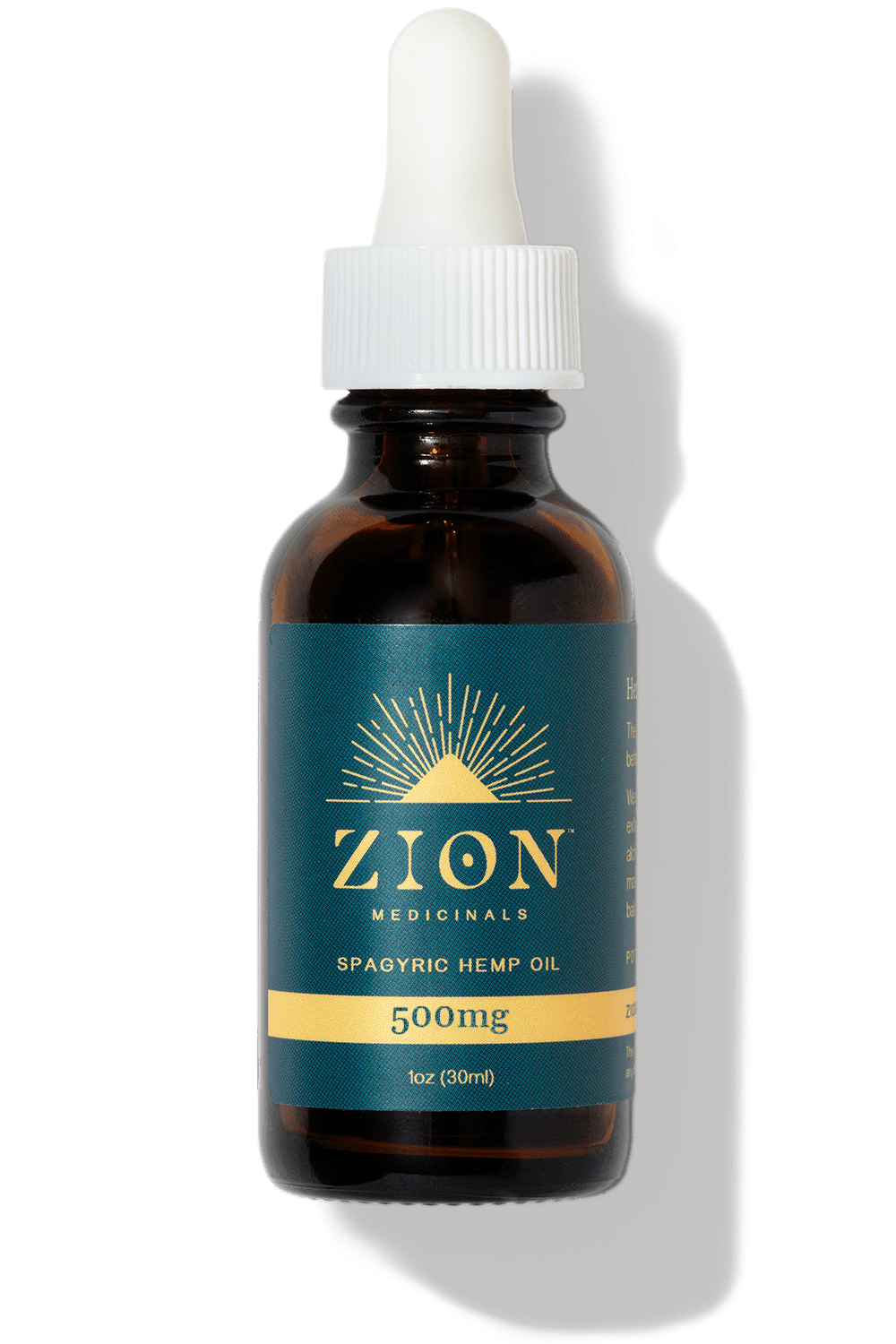 Zion Cares 500mg Spagyric Hemp Oil